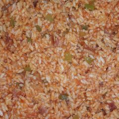 A picture of John's Spanish Rice.