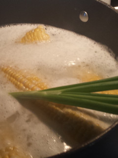 A picture of Mimi's Sweet Corn on the Cob.