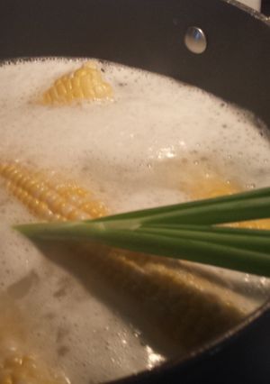 A picture of Mimi's Sweet Corn on the Cob.