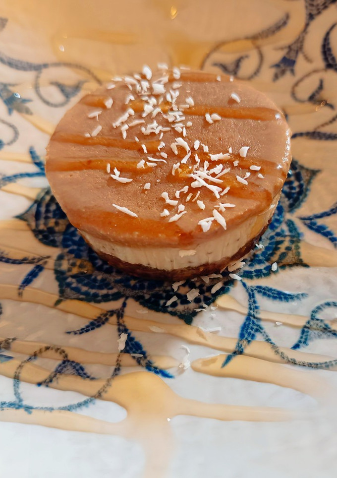 Una foto de Petit Four helado // Polvorón helado // No lácteos ni huevos