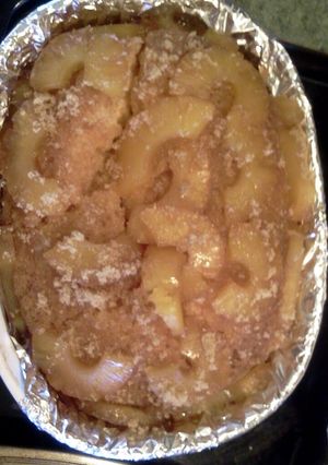 A picture of Quick Pineapple Upside Down Cake.