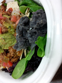 A picture of California style Fresh and Healthy Taco Salad.