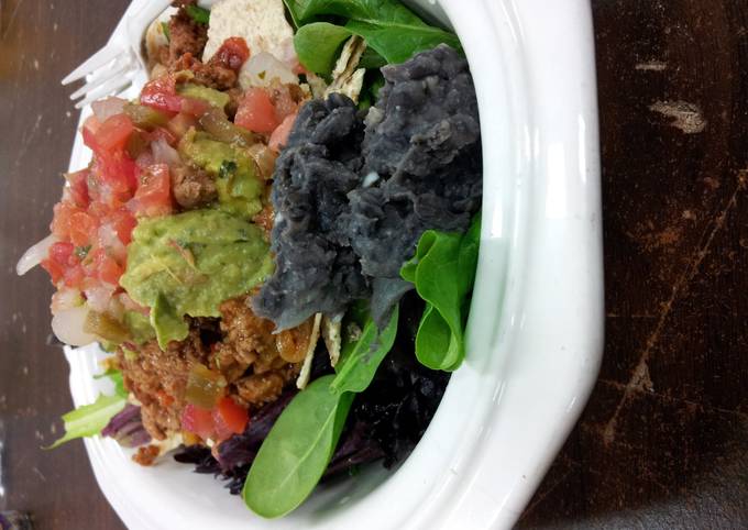 California style Fresh and Healthy Taco Salad