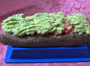 Una foto de Pan de hotdog 🌭 con harina de linaza