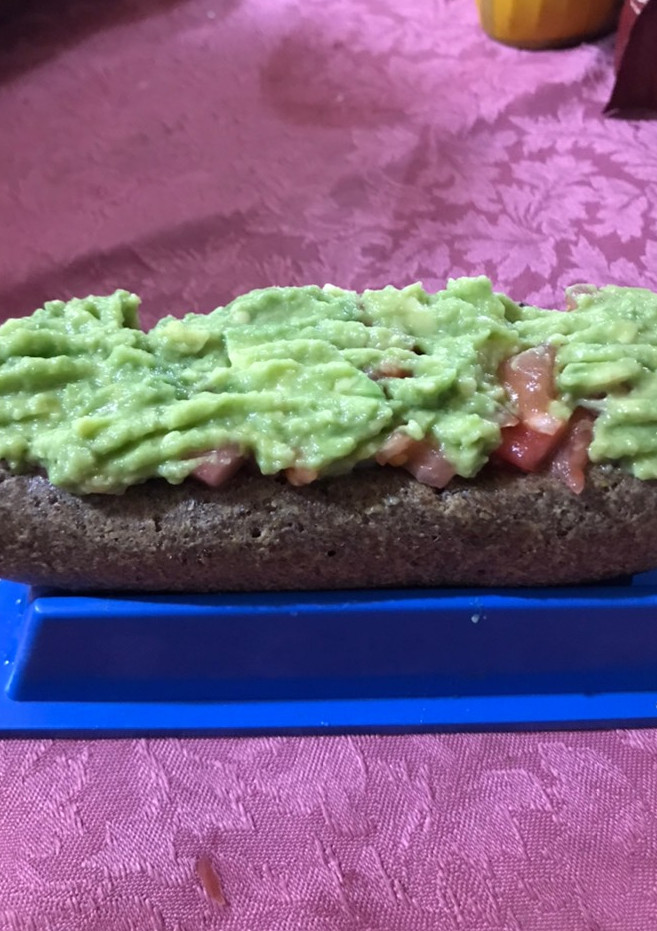 Una foto de Pan de hotdog 🌭 con harina de linaza