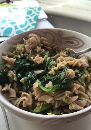 A picture of Superfood Pasta With Tuna And Zucchini.