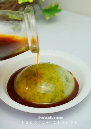Foto resep Pudding Cendol Gula Merah Praktis