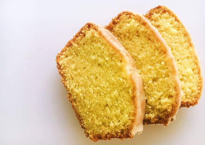 Resep: Orange Pound Cake &amp; Orange Glaze Yang Mudah