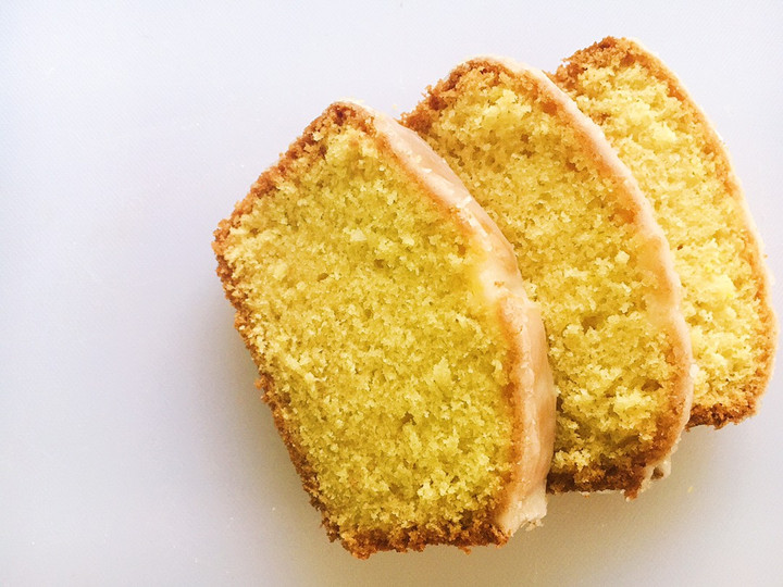 Resep: Orange Pound Cake &amp;amp; Orange Glaze Yang Mudah