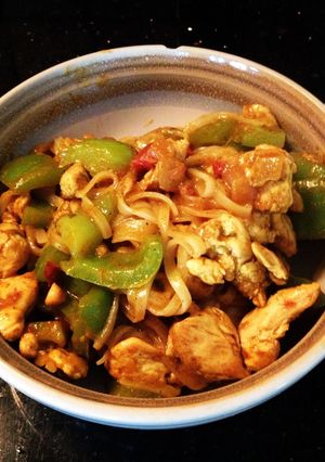A picture of Healthy Homemade Chicken Curry.