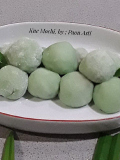 Foto resep Kue Mochi Isi Kacang Tanah (Teflon)