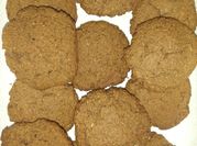 Una foto de galletas de avena y cacao con edulcorante