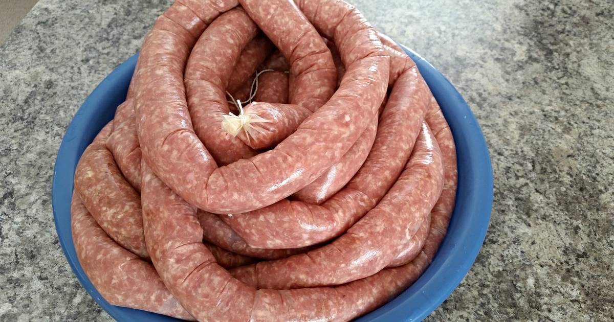 Beef Sausage Recipe By Grill Master Cookpad 9197