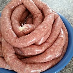 A picture of Beef Sausage.