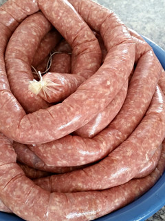 A picture of Beef Sausage.