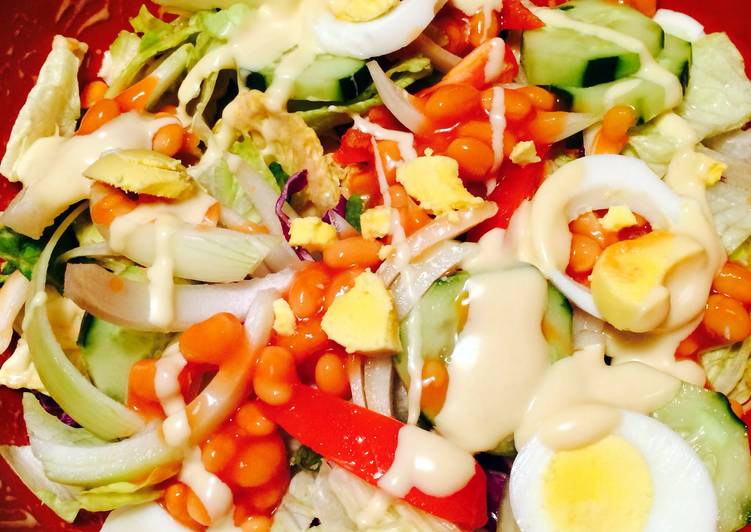 Steps to Prepare Speedy Ghana Salad