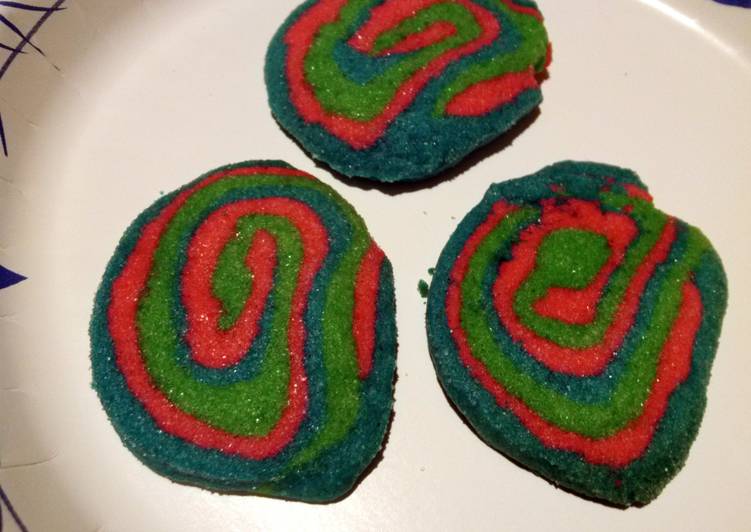 Easiest Way to Cook Appetizing Soft Sugar Cookies ~Rainbow~