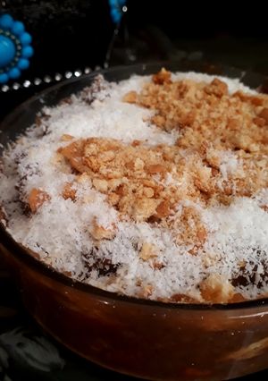 عکسی از دستور دسر یخچالی