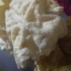 A picture of Rice flour papar.