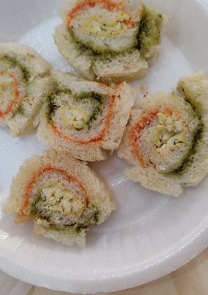 A picture of Pin wheel Sandwich.
