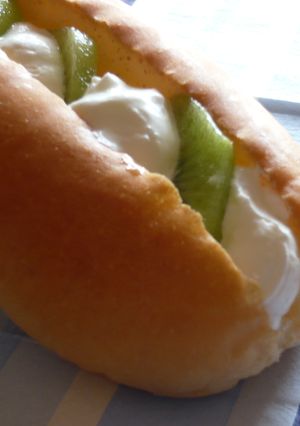 A picture of Whipped Yogurt Cream - Serve with Fruit!.