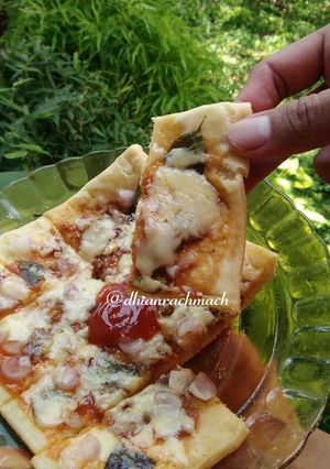 Foto resep Pizza Hot kotak (Magic Com)🍕