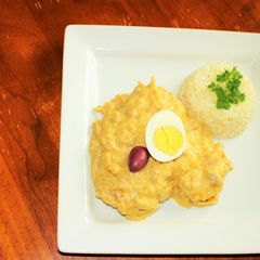 A picture of Aji de gallina.