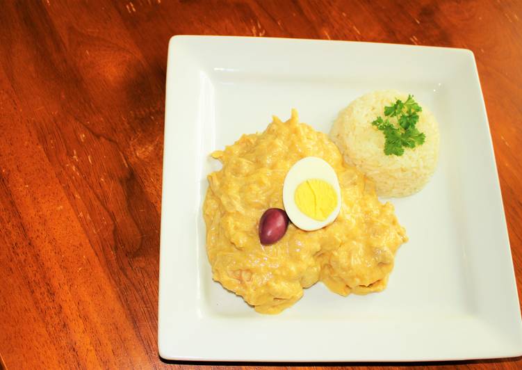 Steps to Prepare Perfect Aji de gallina