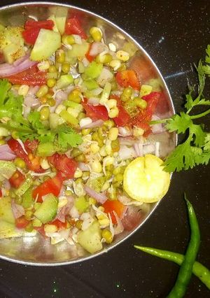 A picture of Healthy sprouts.