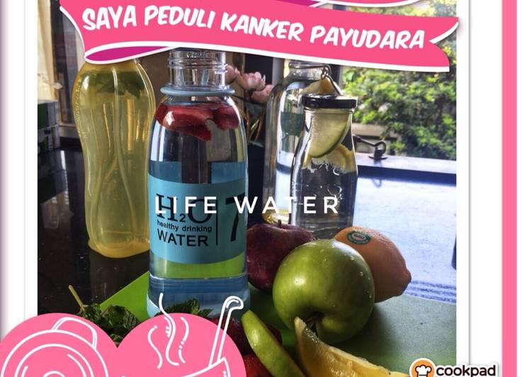 Bagaimana Membuat Good Mood : Water &amp; Fruit, Menggugah Selera