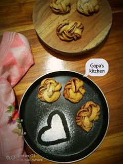 নো ইষ্ট সিনামন রোল (No yeast cinnamon roll recipe in bengali) রেসিপির প্রধান ছবি