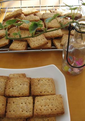 A picture of Good for the Body! Macrobiotic Graham Crackers.