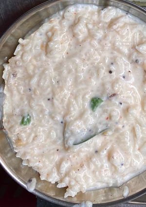 A picture of Curd rice.
