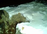 A picture of cream frosting