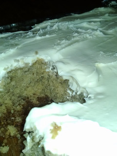 A picture of Delicious Banana cake and cream cheese frosting.
