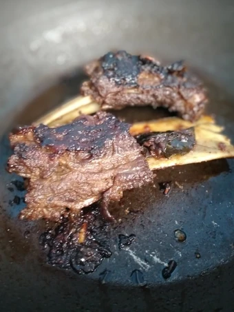 Langkah Gampang Membuat Resep Iga sapi panggang teflon yang Lezat Sekali