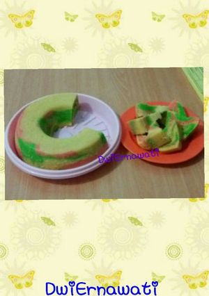 Foto resep Bolu Kukus Jeruk Pelangi