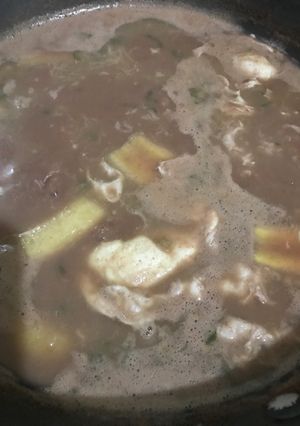 Una foto de Sopa de frijoles
