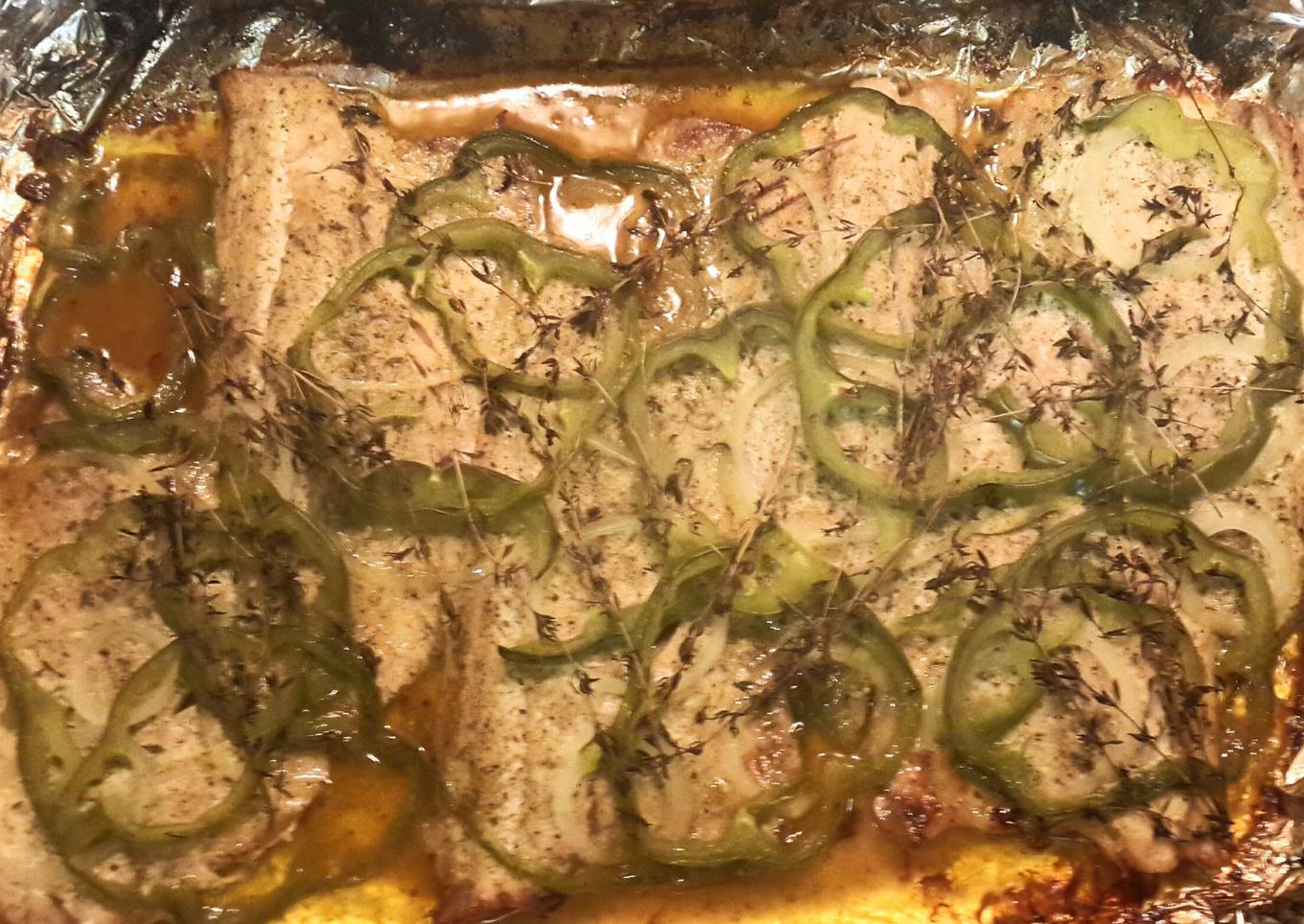 Grilled yellowtail
