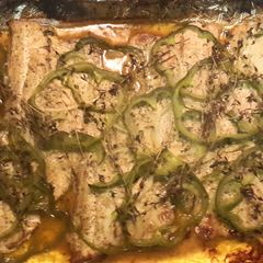 Grilled yellowtail A picture of Grilled yellowtail.