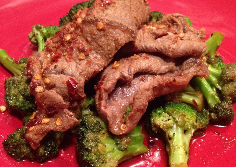 Recipe of Super Quick Homemade Beef and Broccoli