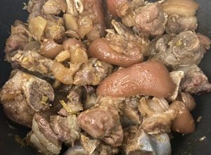 Hình của món Thịt lợn nấu giả cầy.