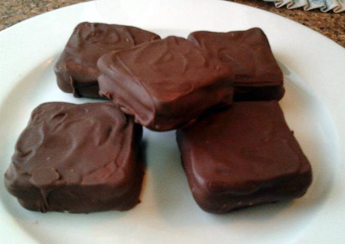 Simple Way to Make Super Quick Homemade Ever Popular Australian Tim Tam . :-* .