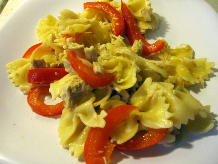 Easy Steps to Make Recipe Wine and chicken pasta that is Really Delicious, Addictive}