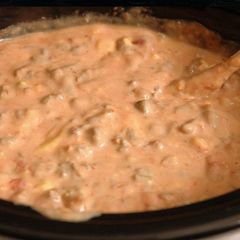 A picture of Sausage dip.