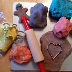 A picture of Play Dough.