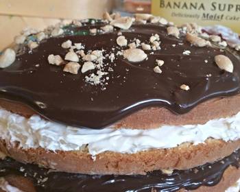 Fresh, Prepare Recipe Banana Split Cake Very Delicious