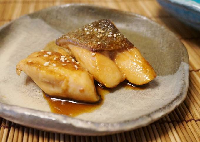 Recipe of Favorite Salmon Teriyaki For Your Bento