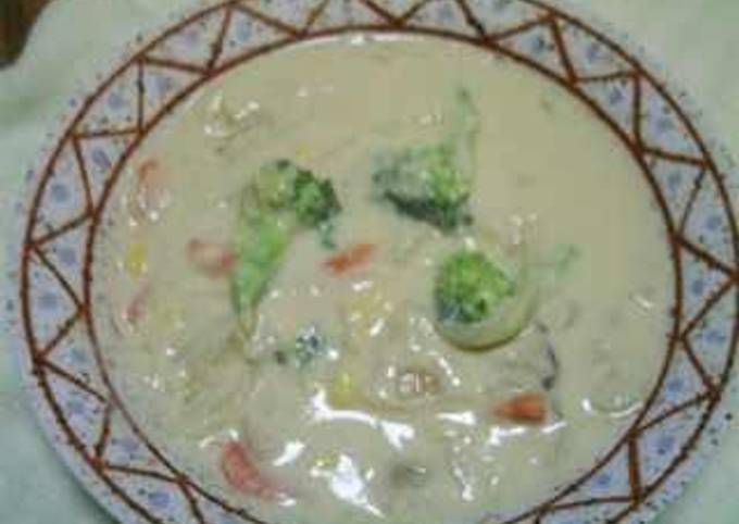 Vegetarian Soymilk Cream Stew