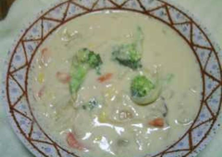 Vegetarian Soymilk Cream Stew